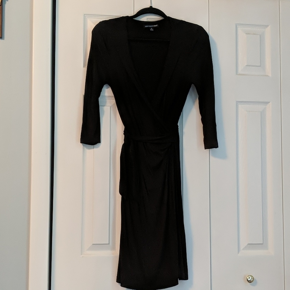 Black Wrap Dress